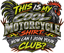 Load image into Gallery viewer, This Is My Cool Motorcycle Shirt - Fierce Rooster