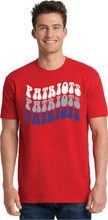 Load image into Gallery viewer, OGE Retro Patriots Wave T-shirts