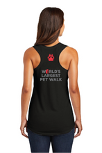 Load image into Gallery viewer, Pet Partner's World's Largest Pet Walk Women's Tank