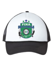 Load image into Gallery viewer, FINA 2026 Sectional Trucker Hat Season 7