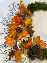 Load image into Gallery viewer, Fall Crescent Wreath
