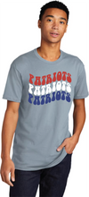 Load image into Gallery viewer, OGE Retro Patriots Wave T-shirts
