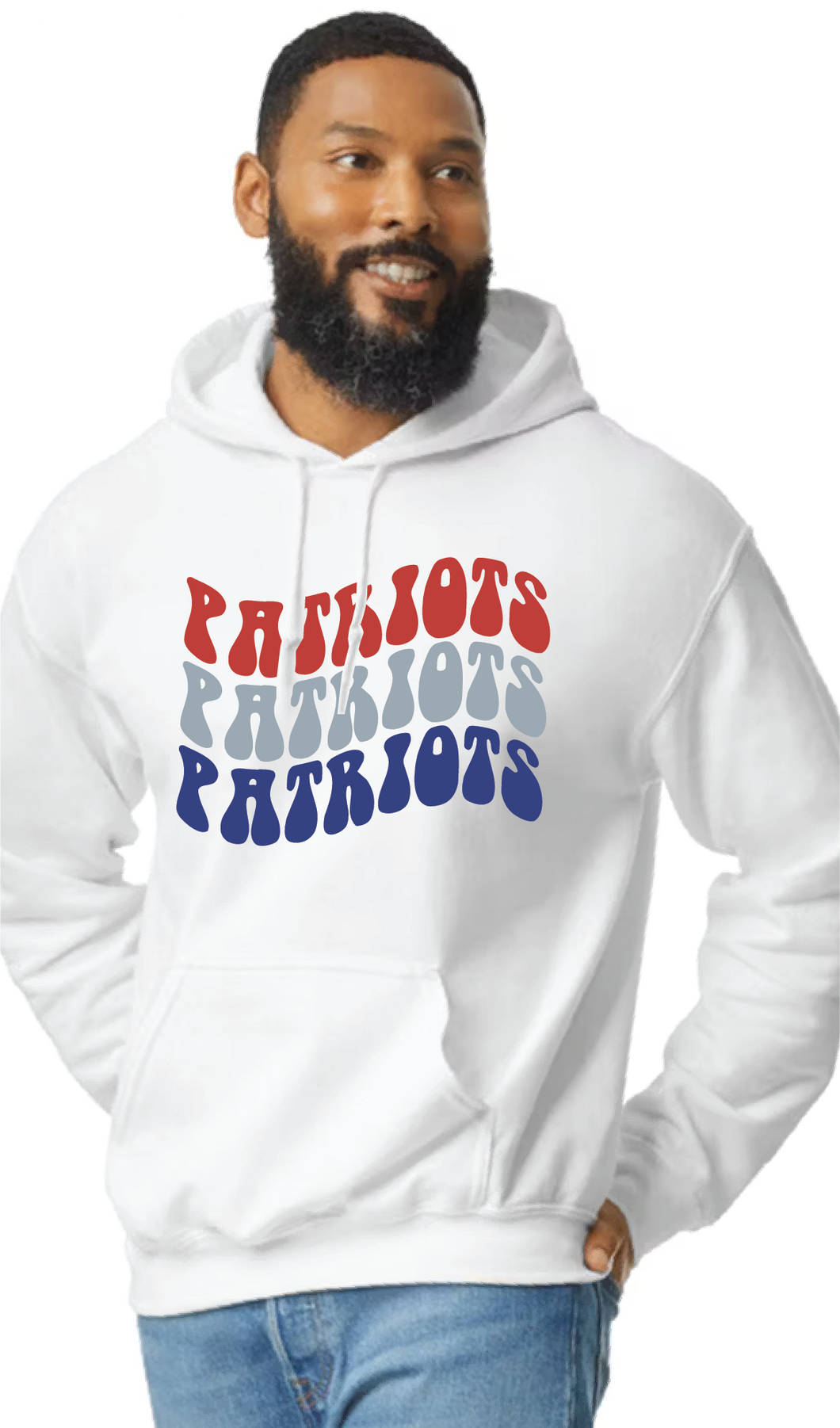 OGE Retro Patriots Wave Hoodie