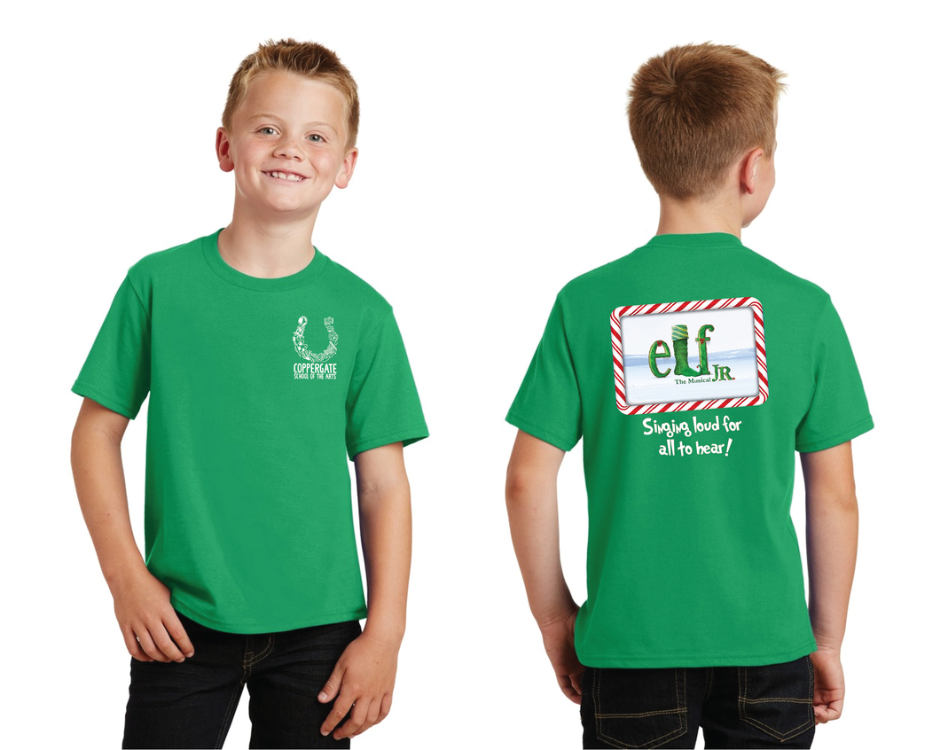 Coppergate School of the Arts Elf, Jr. Shirts 2024