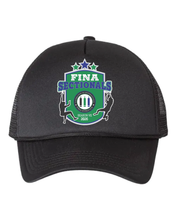Load image into Gallery viewer, FINA 2026 Sectional Trucker Hat Season 7
