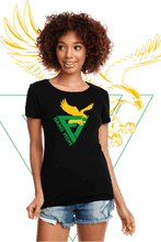Load image into Gallery viewer, Fleming Island Eagle Band Glitter BAND MOM T-shirt
