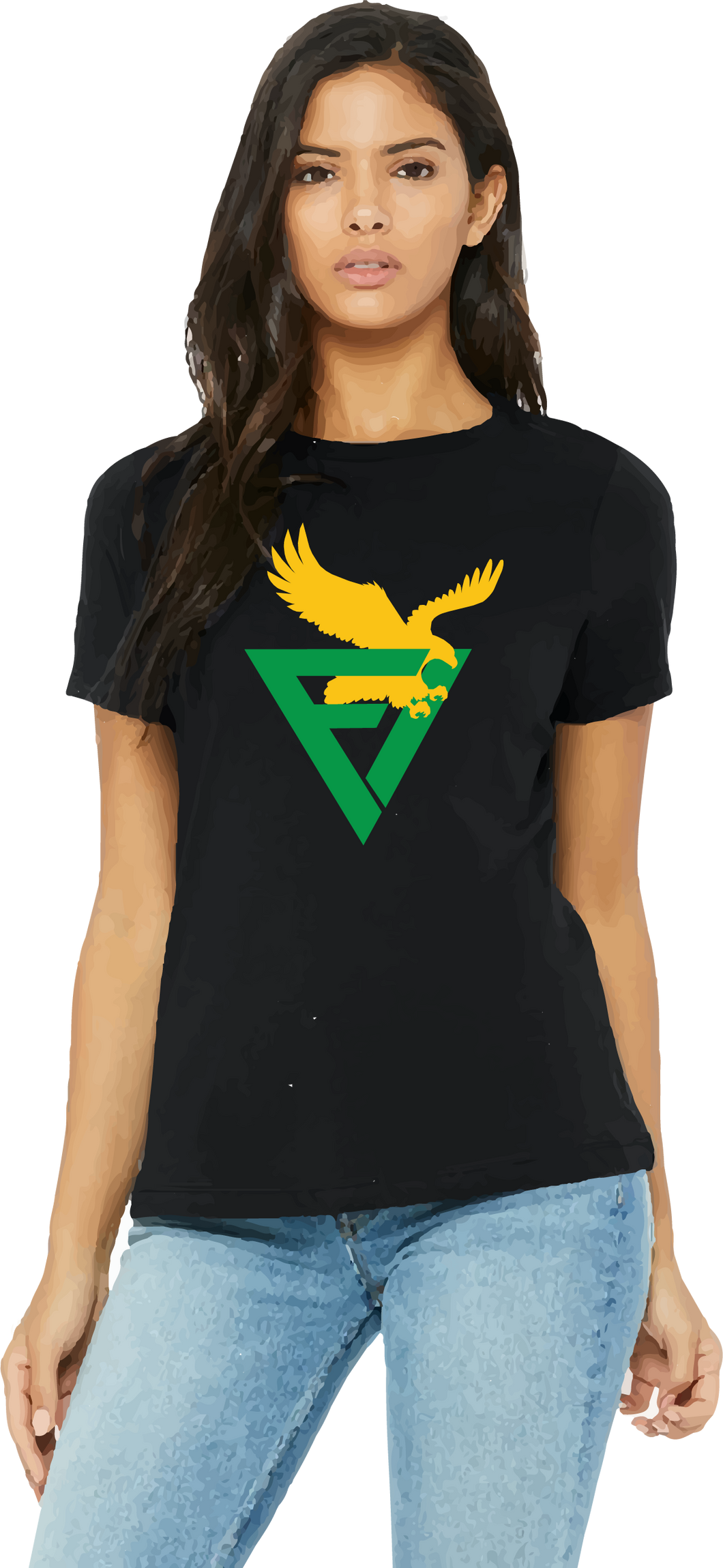 Fleming Island Band Glitter Logo T-shirt