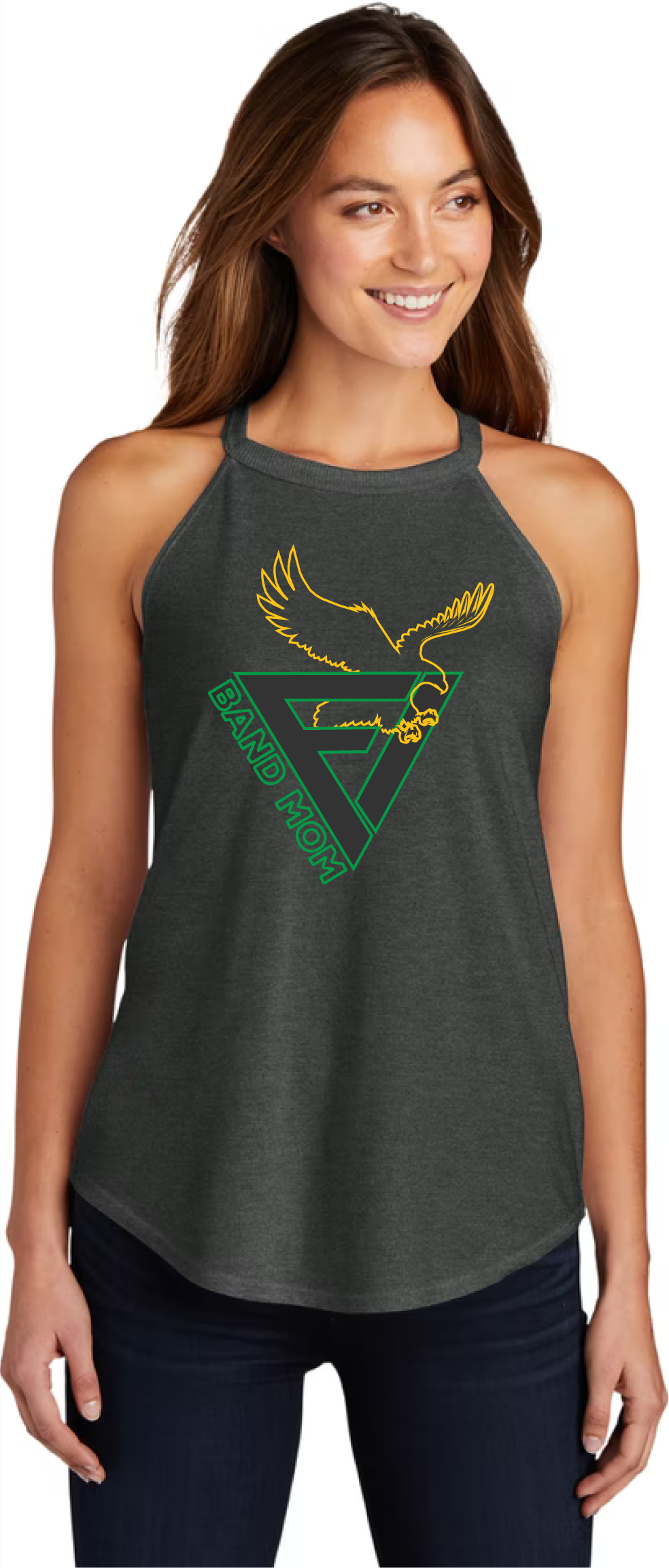 Fleming Island Eagle BAND MOM Tank